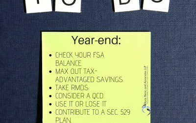 Year-end Tax and Financial To-do List for Individuals