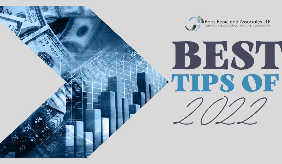 Our Top 5 Best Financial Tips of 2022